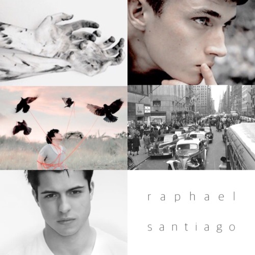 wut-a-duckie: David Castro as Raphael Santiago “Raphael seemed to him like Loki or some other 