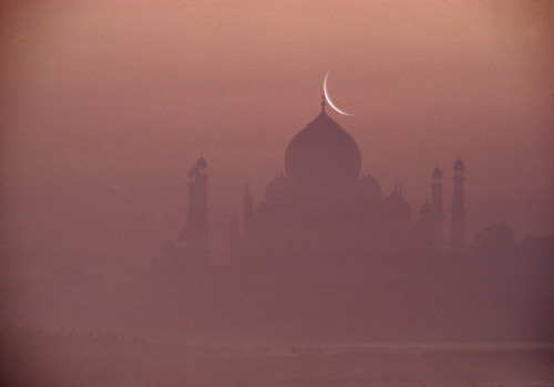 soleilglow:INDIA. Uttar Pradesh. Agra. Taj Mahal. 1985 // Raghu Rai