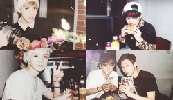 cheolyans:  eating time~ 