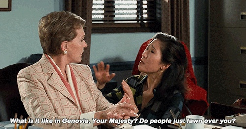 homosaccharide:mijuoh:Sandra Oh in The Princess Diaries (2001)