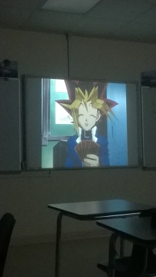 homogayy:  WE’RE WATCHING YUGIOH IN MY