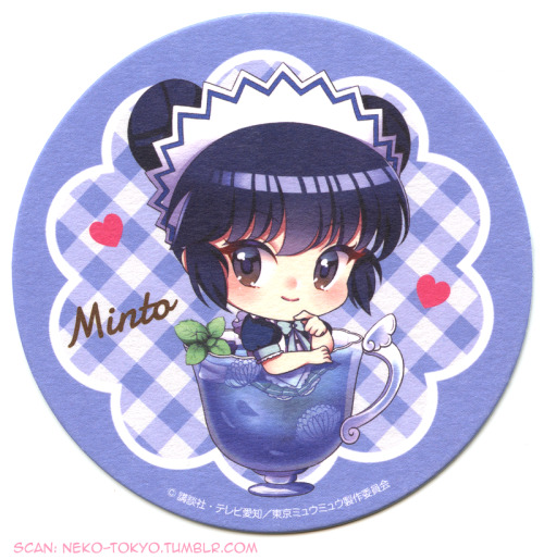  Tokyo Mew Mew | Nakayoshi Magical Girl Cafe (Tree Village)Minto Aizawa Coaster 