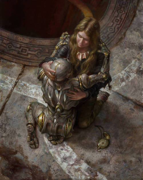 thecollectibles:  Series: Empathetic Robots by  Donato Giancola   