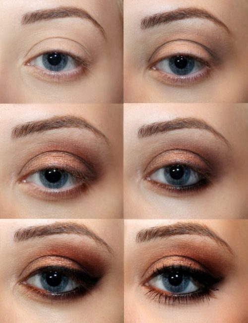 fashiondivadesign: (via How To Do A Flawless Natural Makeup Look)  Gorgeous and simple eye makeup lo