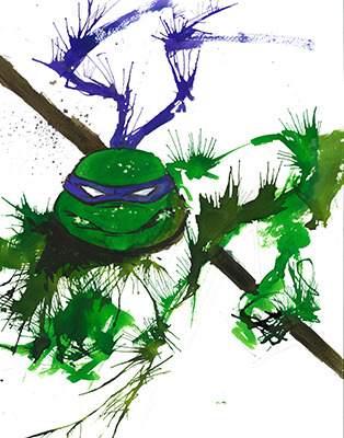 xombiedirge:  TMNT by Kevin Eslinger adult photos