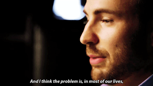 nasafic:Chris Evans on anxiety