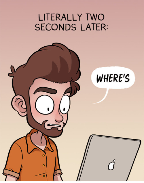 adamtots: WHERE IS IT??? P.S. If you like my comics, please consider supporting me on Patreon or buying my new book. Thanks! 