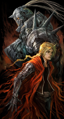 fanart-hq:  The Elric Brothers by Alexandre Chaudret