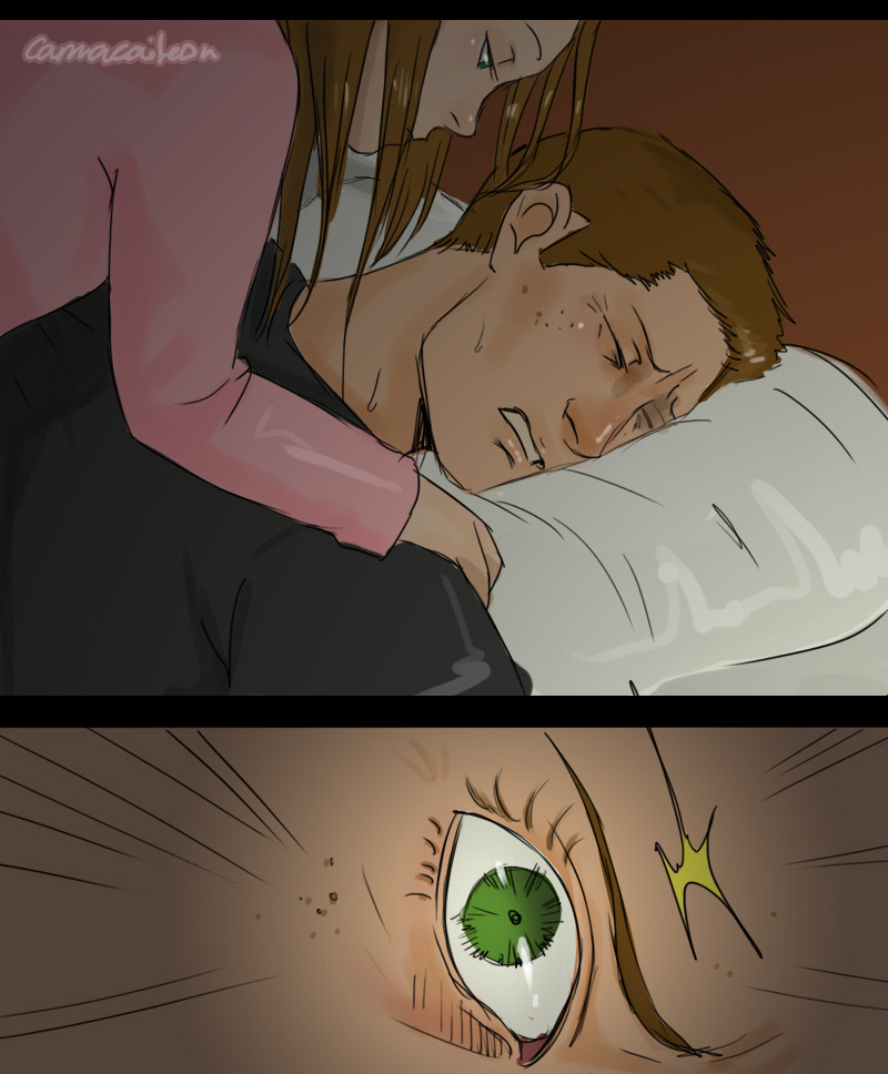camacaileonne:  Destiel parenting AU - Protective Moose has a lot of scars, looks