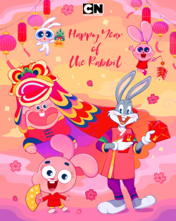 May your new year be filled with love, joy, laughter, and cartoon-filled adventures!🐰🧧🎋🧨🌸🏮 Let’s make 2023 one for the hare-story books!
