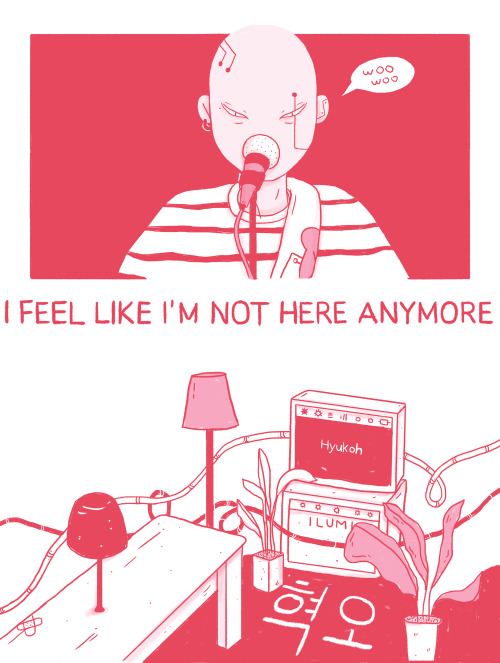 eatsleepdraw:Ilustración inspirada en el video Comes and Goes de Hyukoh By ILUMIFollow Instagram / F