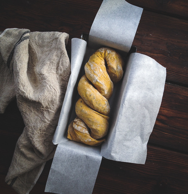 sweetoothgirl:  Pumpkin, Rye + Chocolate Babka