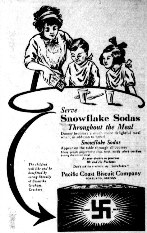 Some ads for the Pacific Coast Biscuit Company, out of Portland, Oregon. 