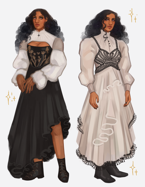 mersephesie: ragamuffin ✨(some yennefer outfits i threw together)