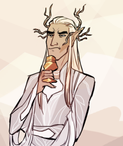 gobbletillyouwobble:  jam-art: thranduil sleeps calmer knowing even if his son married a dwarf at least he married The Supermodel dwarf and singlehandedly crushed the hopes of single dwarves and dwarrowdams everywhere  Hell yeah
