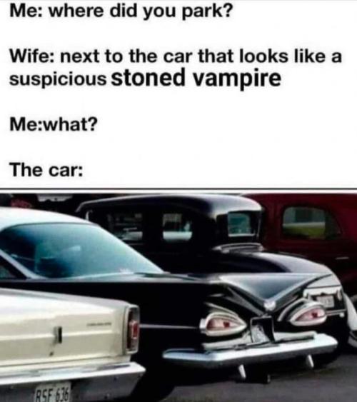 srsfunny:Vampire Car