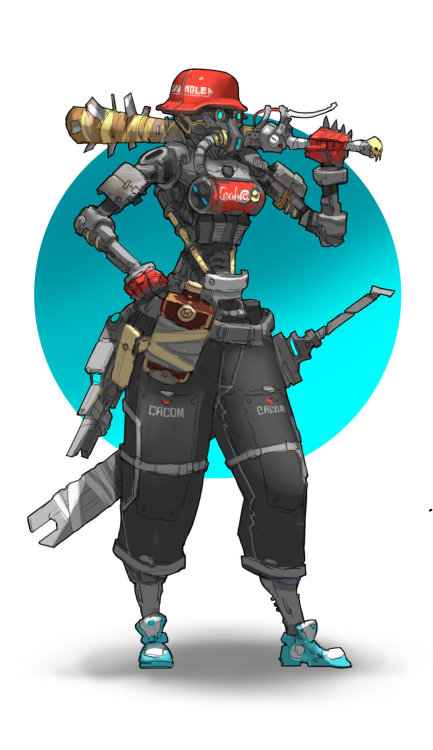 bellatorinmachina:  by mole wang 