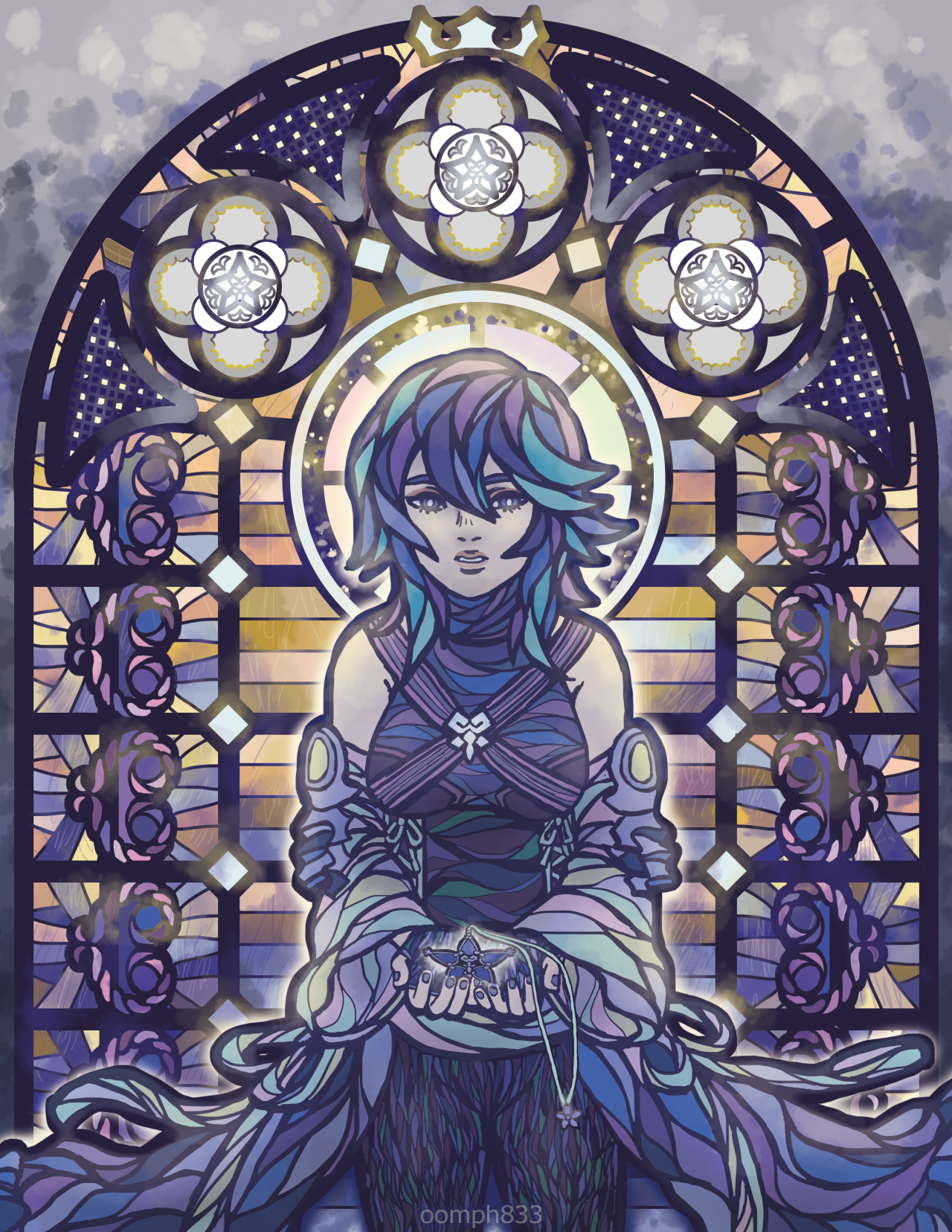 oomph833: My KH Secret Santa present for Didsomeonesayventus! i’m humbly surprised
