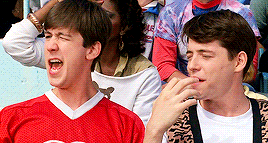 lilmoka:get to know me meme: [1/5] Favourite Films - Ferris Bueller’s Day Off (1986), Dir