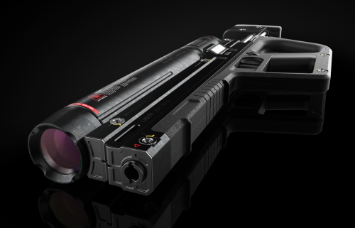 Very happy to call this one finished.A laser rifle for safely taking out the bad guys in space.Full 