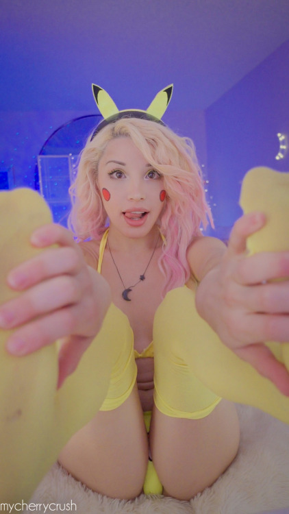 mycherrycrush:  Pika Pika 🍒  New set, check it outMycherrycrush.com  &lt;&lt;Onlyfans.com/cherrycrush &lt;&lt;