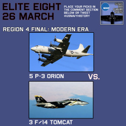 navyhistory:  While you are in the voting/commenting mood, check out the last of our Elite Eight matchups of ‪#‎NHFSinkorSwim2K15‬. The final four will be announced tomorrow! Place your votes in the comment section below!  P3 were my aircrafts!