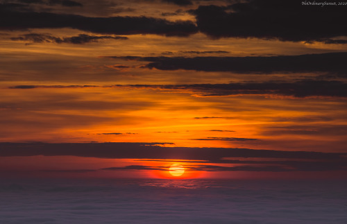 sunrise over the clouds.Shenandoah MountainsCrozet, Virginia