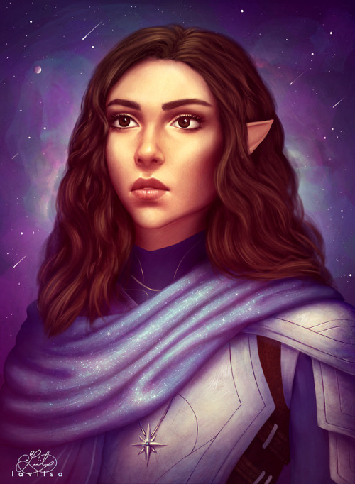 empresstress13: Kyra Ilphelnodel is my half-elven cleric for DnD! I have such a great time playing a