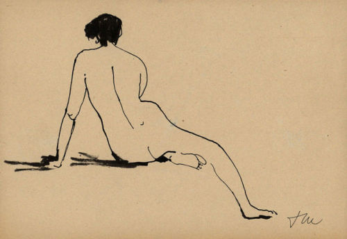 Georgy Tevosyan (Soviet/Armenian/Georgian, 1932-2010). Nude.