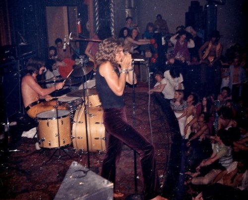 out-on-the-zeppelin:
“Led Zeppelin at the Grande Ballroom, Detroit, Michigan. January, 1969.
”