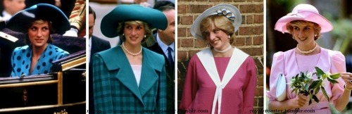 Diana, Princess of Wales - hats (5/5)