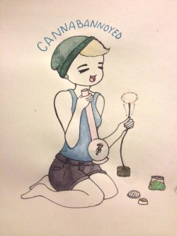 smokinsnorlax:  I made a thing! 💜💙💚💙💜cannabannoyed