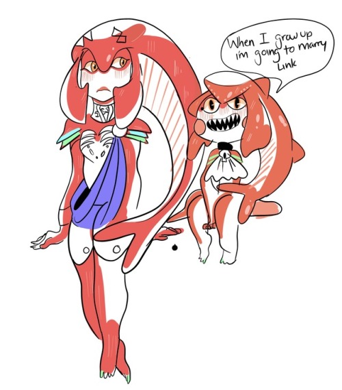 skyneverthelimit:  Baby Sidon is the best thing that ever happen to me…thank you Nintendo