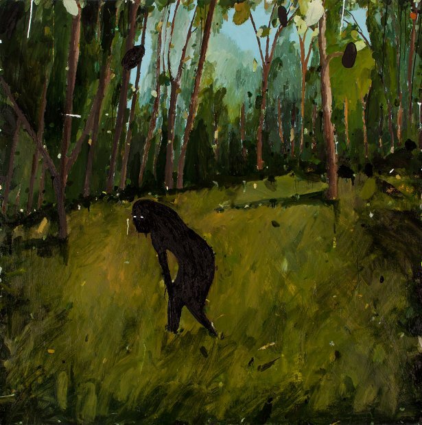 freakyfauna:  Yowie!  From the series Believe It or Not by Richard Lewer. Found here.