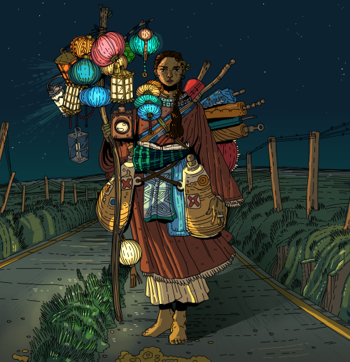 bethfuller:the lantern-seller