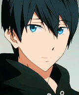 nannaseharu:    Haru in his cute black hoodie || Free! ES episode 13   