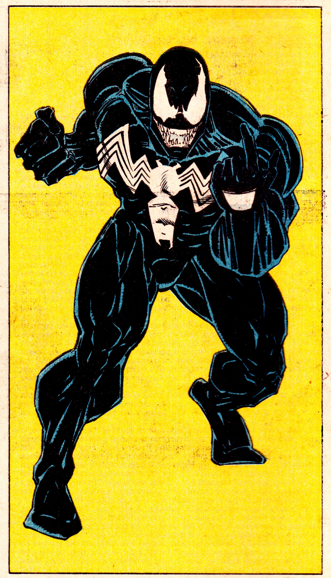 jthenr-comics-vault:  Venom by Erik LarsenMarvel Universe Update ‘89 #8 (December)