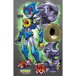 marcusthevisual:  Metal Sonic (Humanoid)