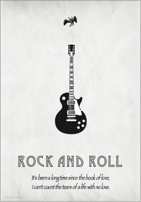 minimal-pulse:  Led Zeppelin - LED ZEPPELIN IV (1971)  created by: minimal-pulse.tumblr.com  