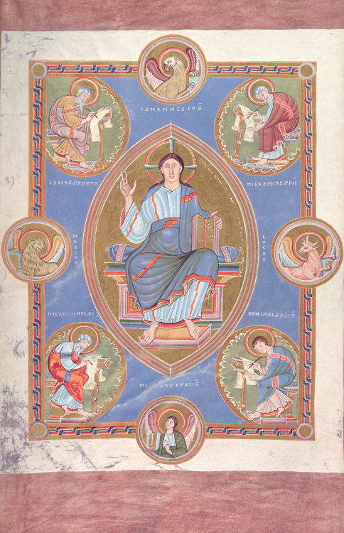 Codex Aureus Epternacensis, circa 1035-1040; Germany