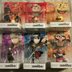 Most of the Wave 4 crew has arrived.  #amiibo #amiibohunter #supersmashbros #smashbros