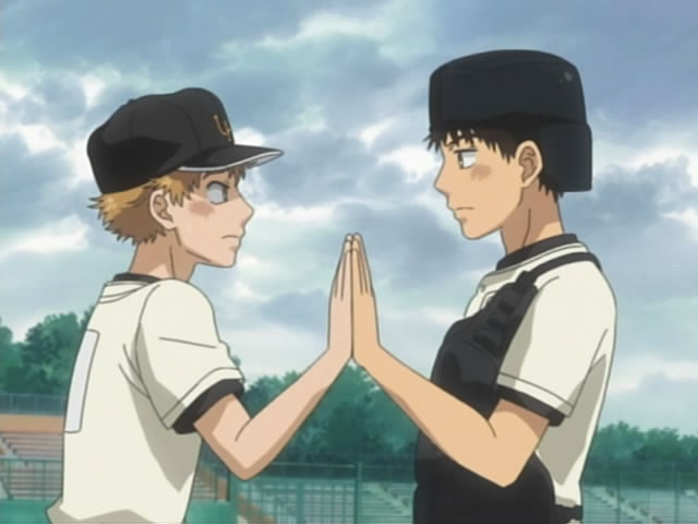 sportsanimedork:  person: stop trying to make sports anime and manga gay!!!1!me: