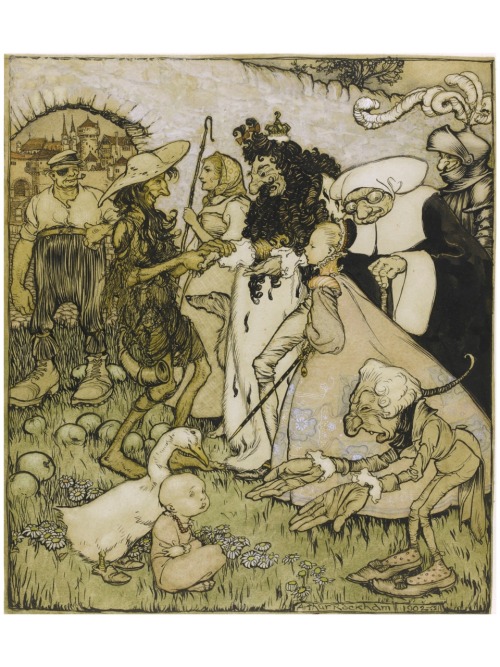 Arthur Rackham’s Book of Pictures Heinmann. .1913. “Once Upon a Time”