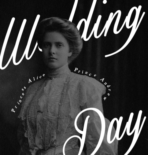 teatimeatwinterpalace:HISTORICAL ANECDOTE → Princess Alice of Battenberg & Prince Andrew of Gr