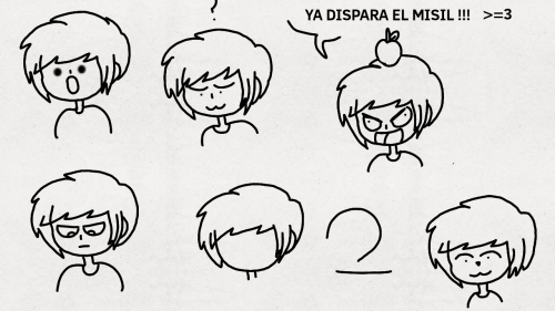 Y Aqu Unos Bocetos Bobos Pero Algo Graciosos A Mi Parecer De Un Personaje Que Ando Rediseando , Gracias