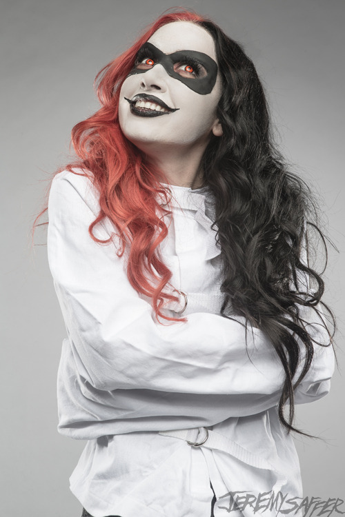 jeremysaffer:  Ash Costello of New Years Day as Harley Quinn by Jeremy Saffer 