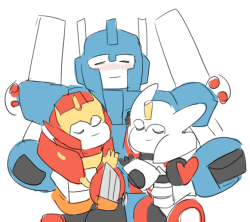 gokuma:  breadsy:  soon i’ll draw something that isn’t a shitty doodle but for now have these jerks  OT3 