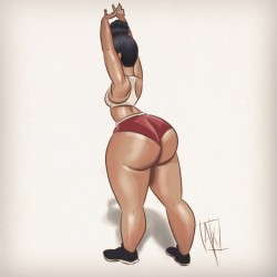 axart:  Old one I done a while back of @misskcc that I’ve been seeing around IG lately wit the Drake bbw line… This is not what I would consider bbw.. Does anyone else?