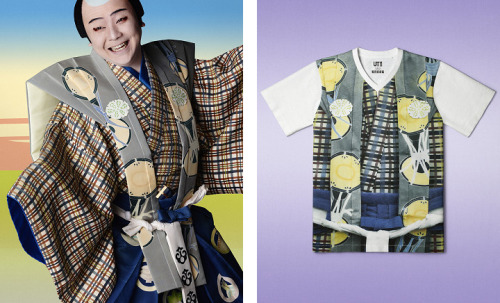 tanuki-kimono:UNIQLO x Shochiku collection, featuring Kabuki star Ichikawa EnnosukeThis fashion collection will be unveiled next Friday in Paris. It will be available in New York on 03/23 and in Tokyo on 03/26. [eng] If you are in Paris, Shochiku will