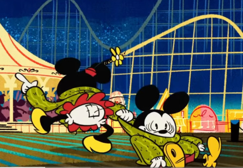 I Love Mickey Mouse And Minnie Mouse